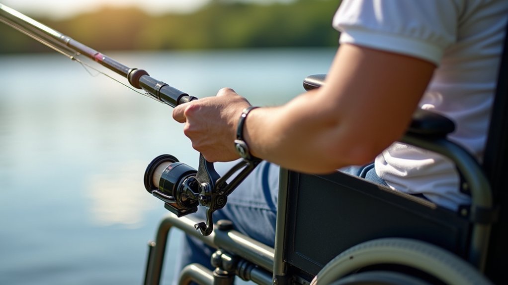 adaptive fishing rod holders