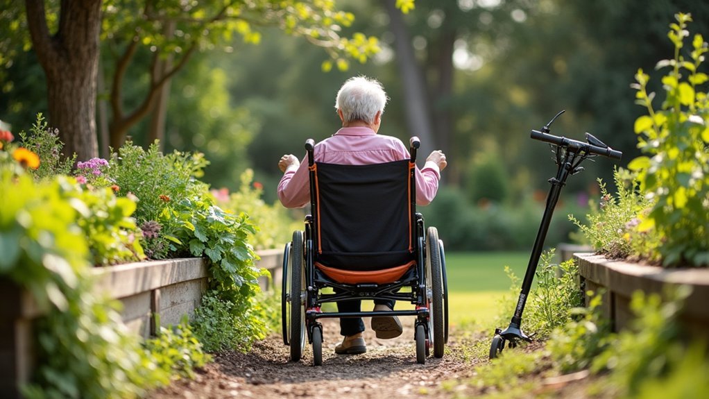 adaptive gardening equipment selection