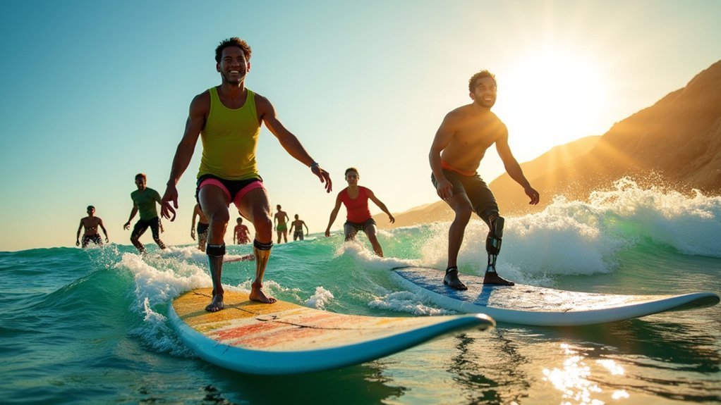 adaptive surfing community engagement
