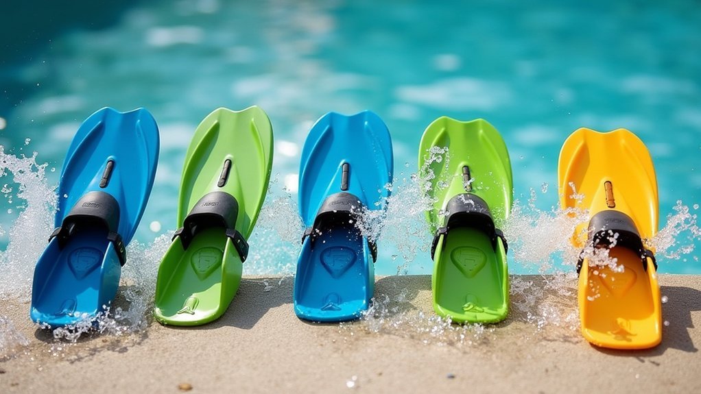 adaptive swim fins for amputees