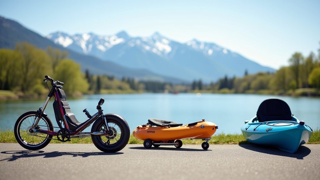 adjustable mobility sports rentals