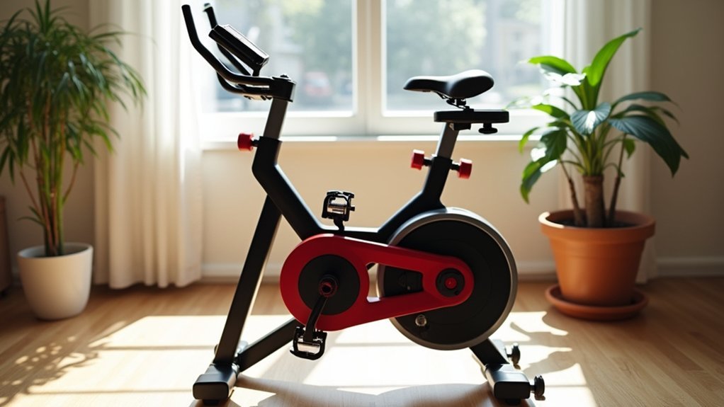 adjustable resistance exercise bike