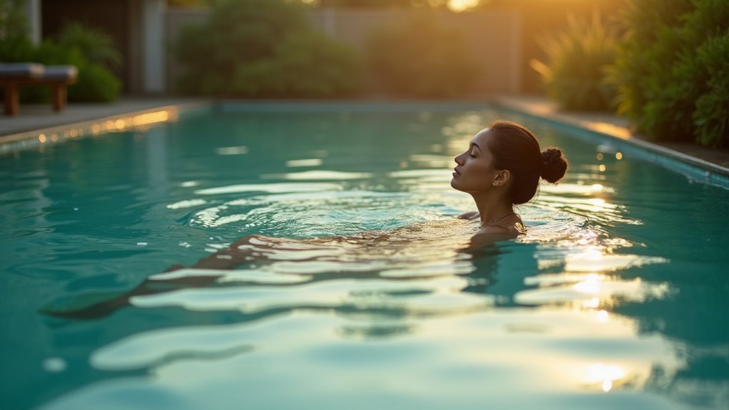 aquatic environments reduce pain