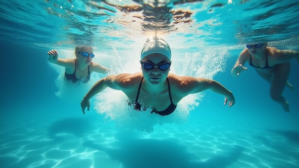 buoyant water eases recovery