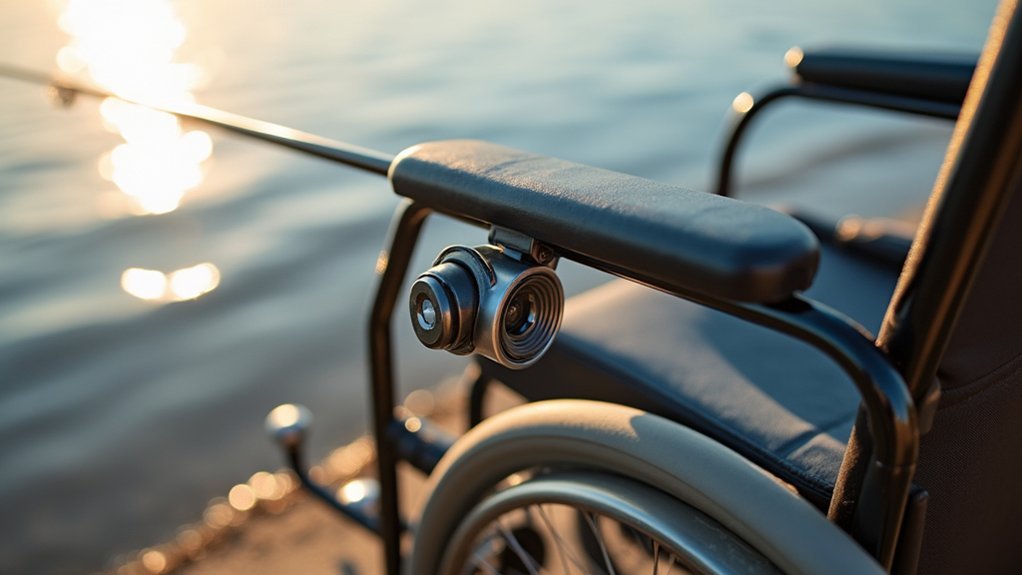 clamp on adjustable rod holder