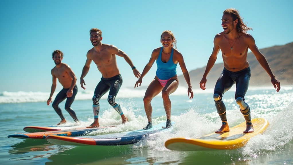 custom prosthetics for surfers