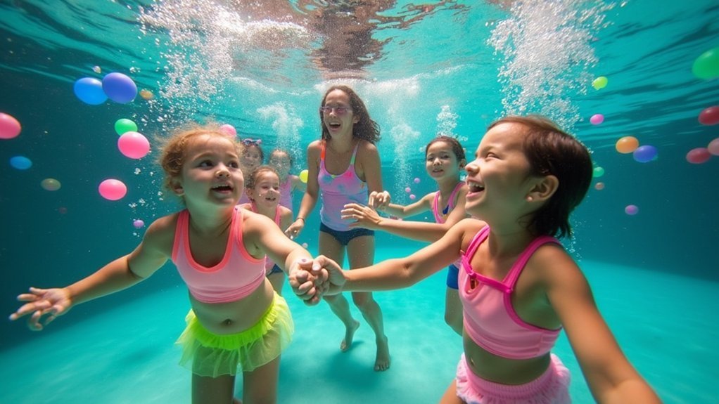enhancing motor skills underwater