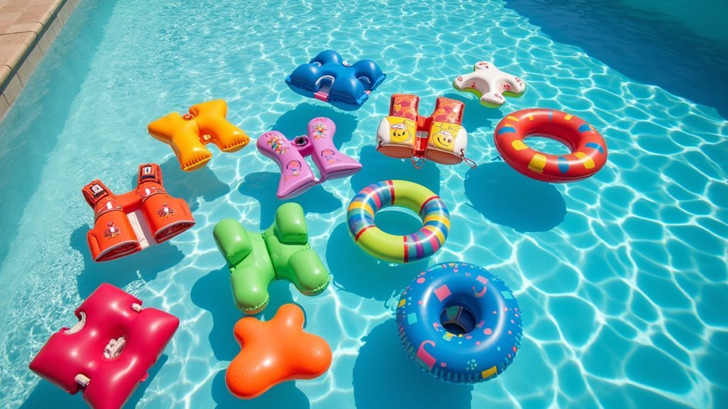 flotation aids for swimmers