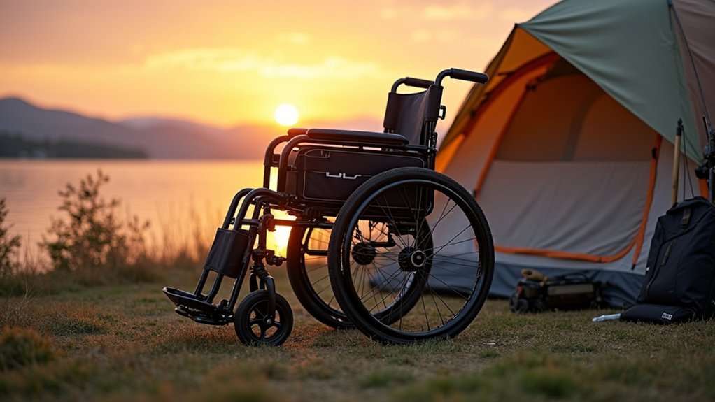 folding portable lightweight wheelchair