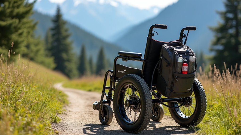 hiking wheelchair accessory considerations