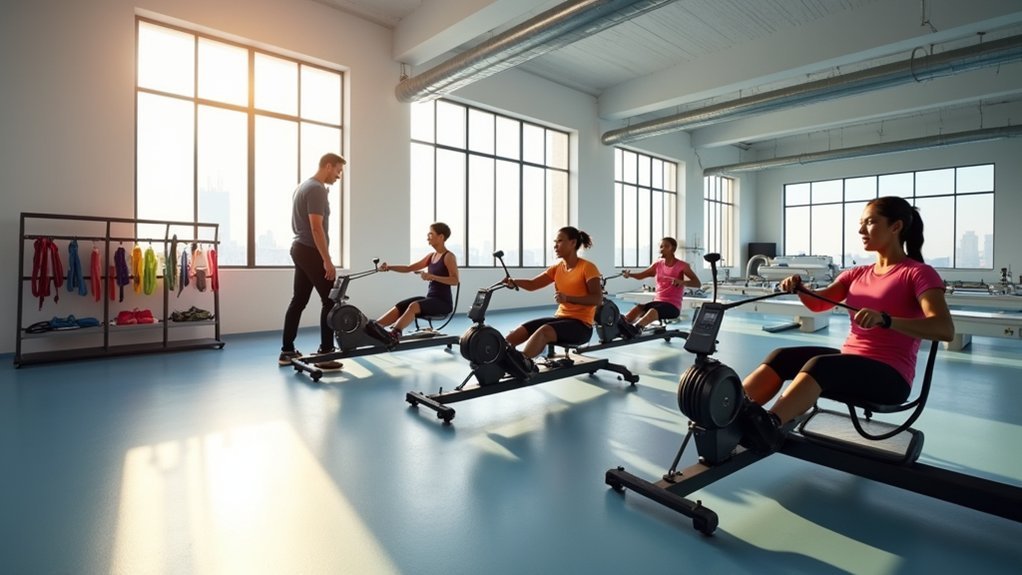 inclusive fitness rowing equipment