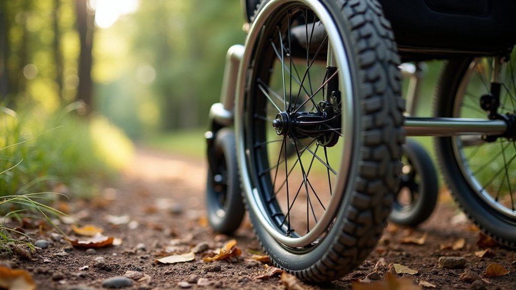 lightweight foldable transport wheelchair