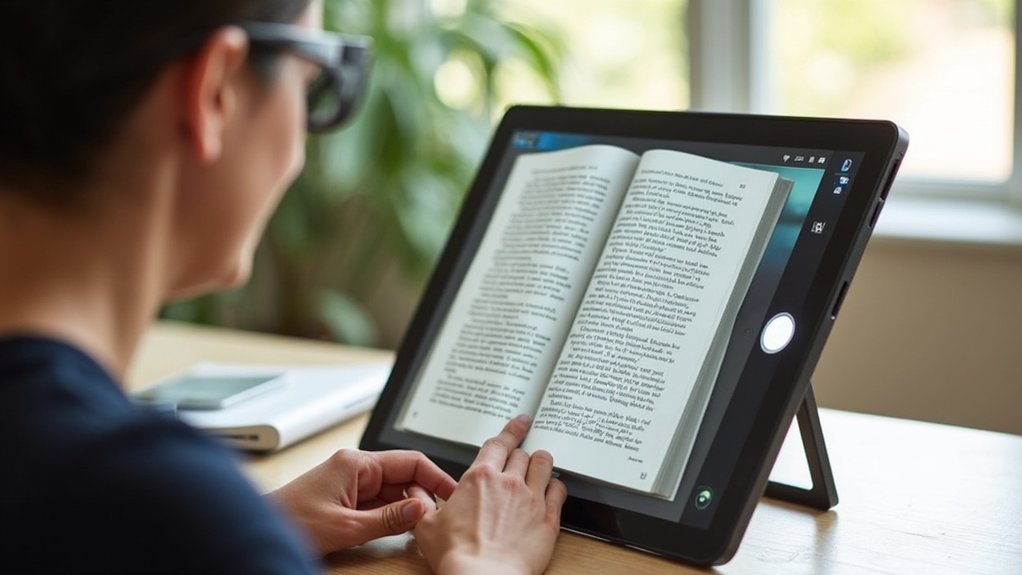 portable video magnifier device