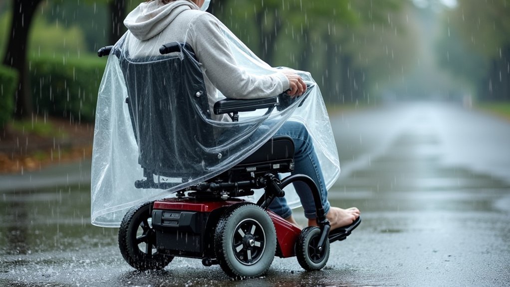 protective waterproof wheelchair cover