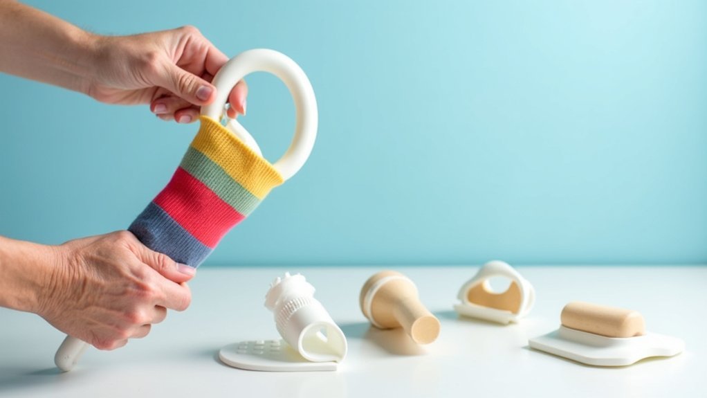 socks made easy no bend