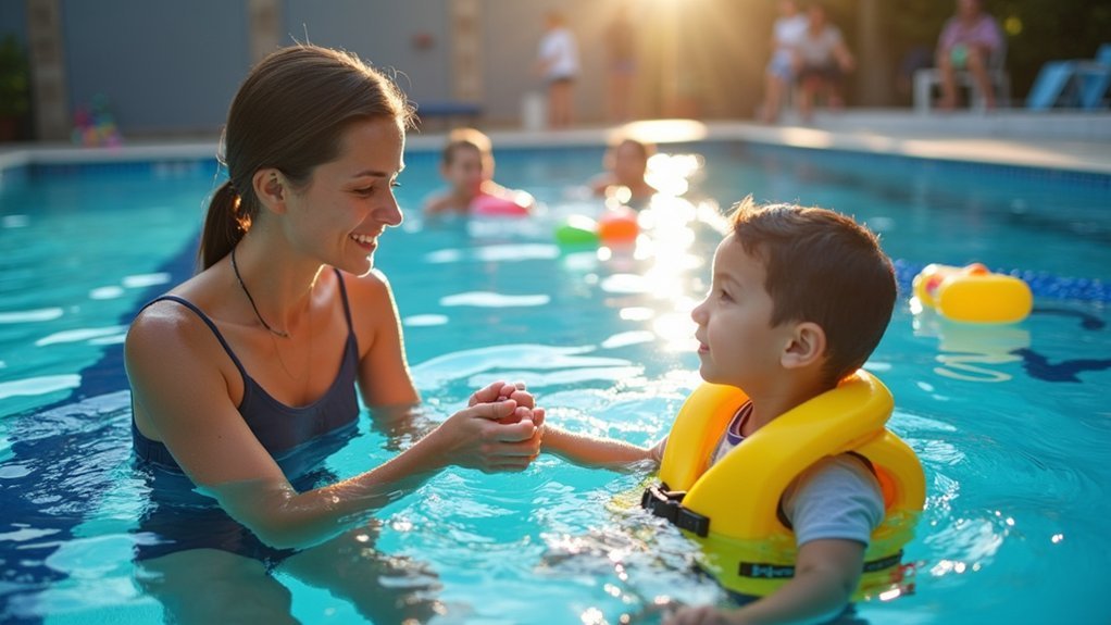 trust techniques for swimmers