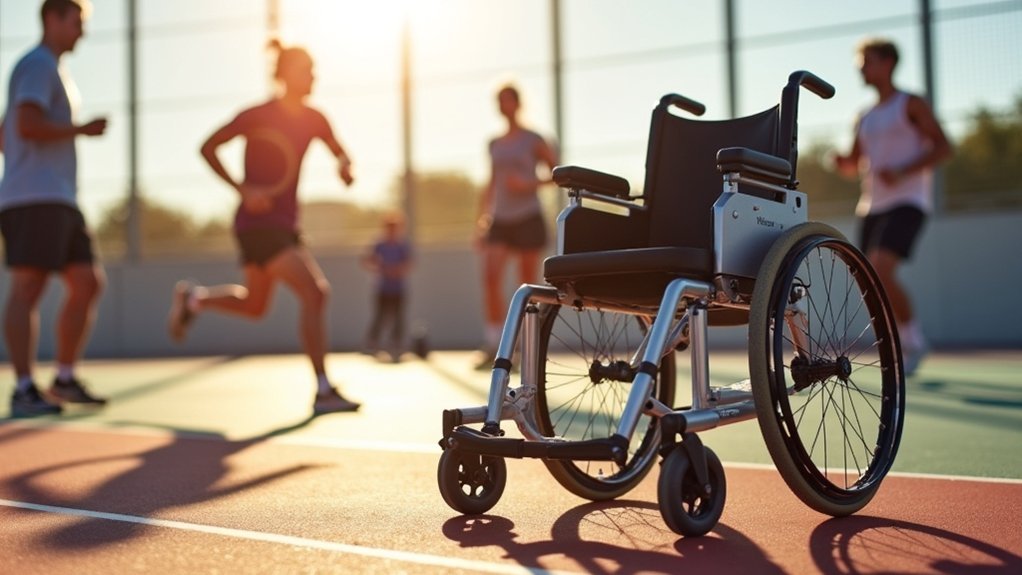 versatile multi sport wheelchair design