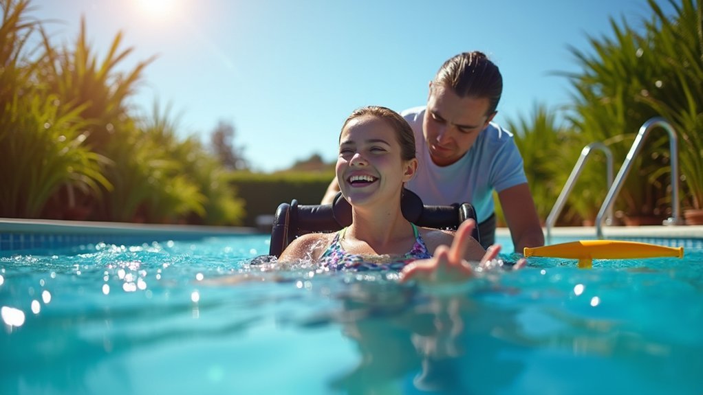 water therapy benefits wheelchair users