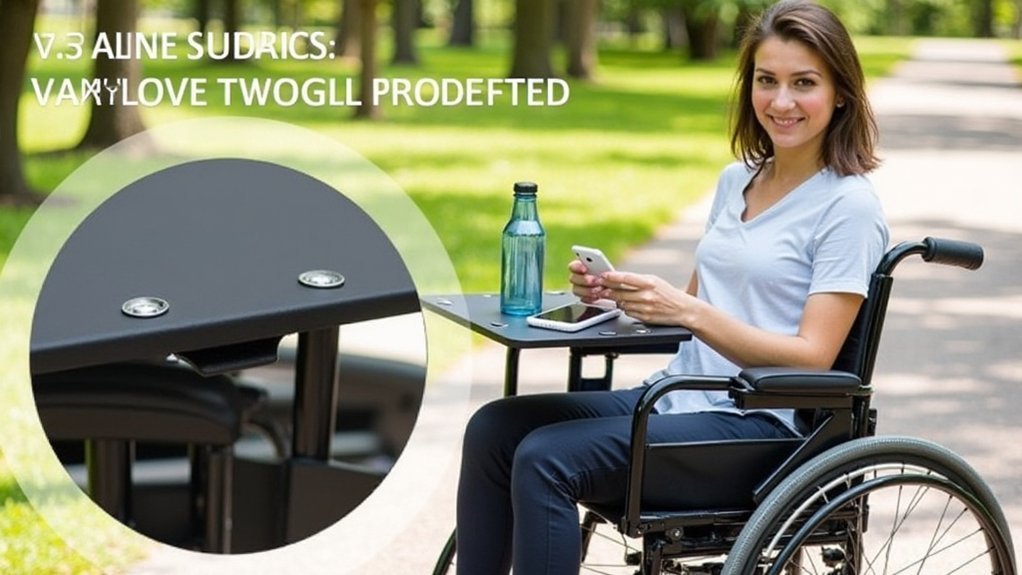 wheelchair accessory with cup
