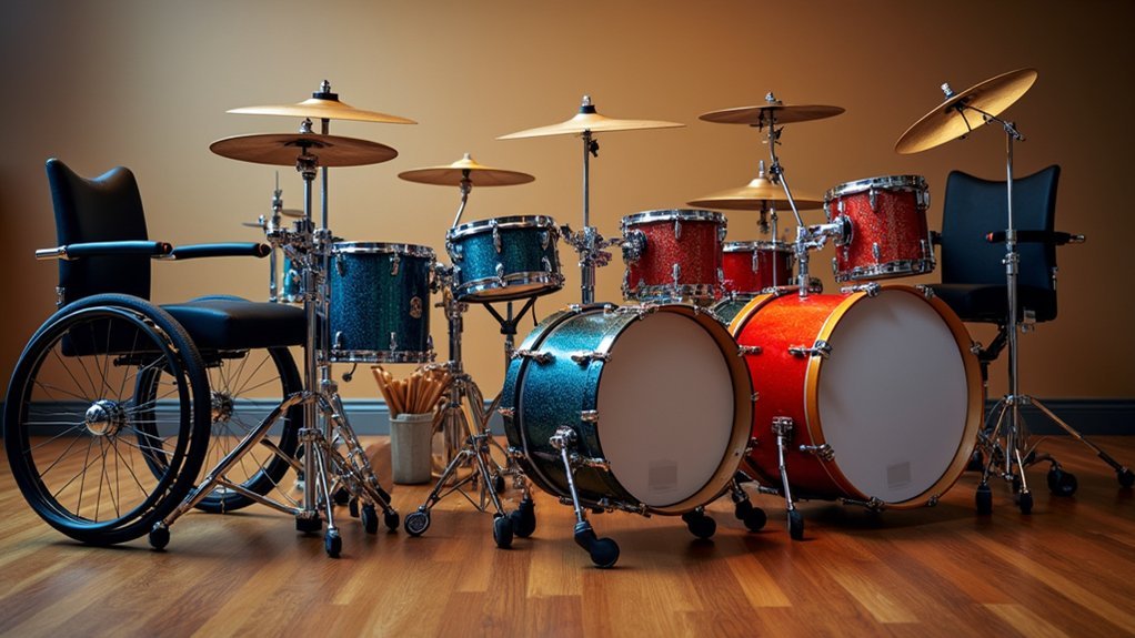 accessible drum sets available