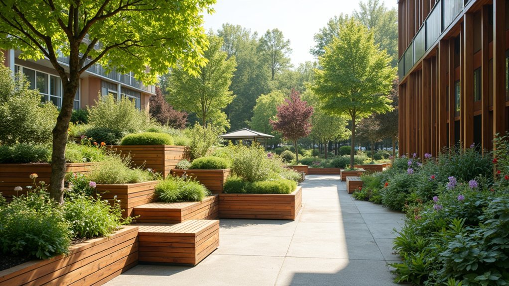accessible elevated garden design