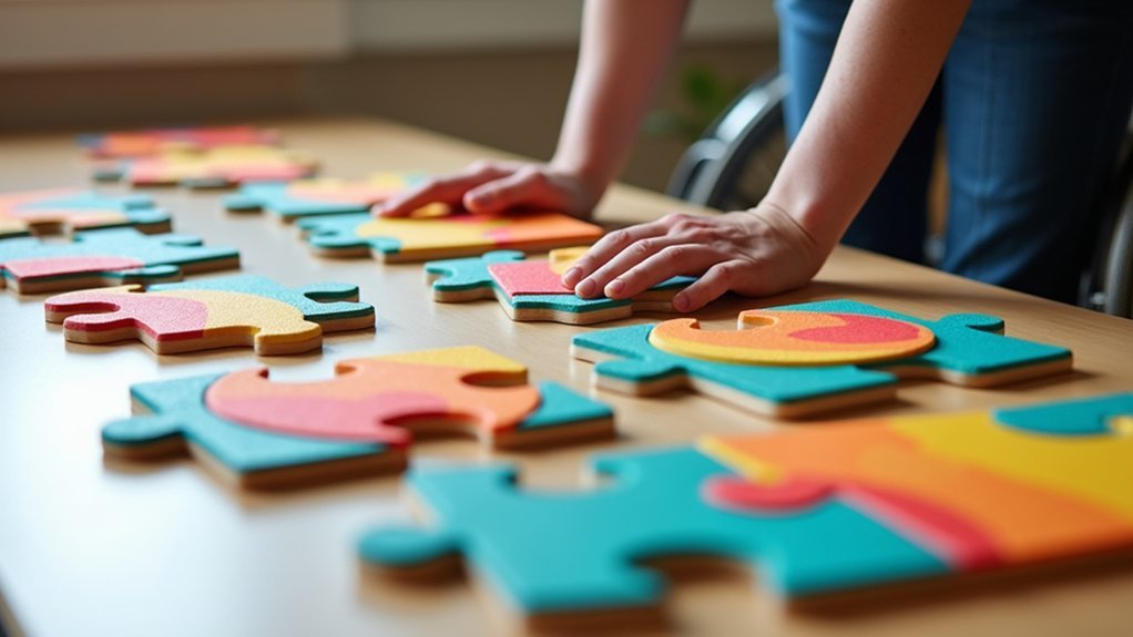 accessible ergonomic puzzle design