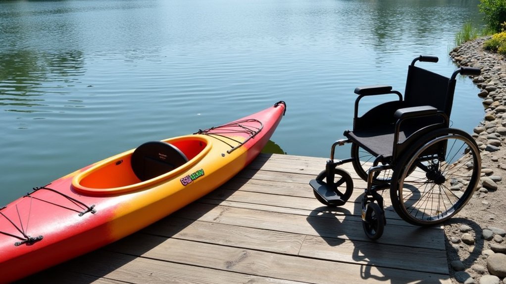 accessible kayak transfer systems