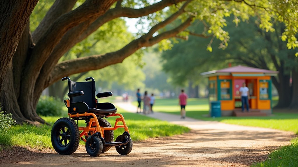 accessible outdoor mobility rentals