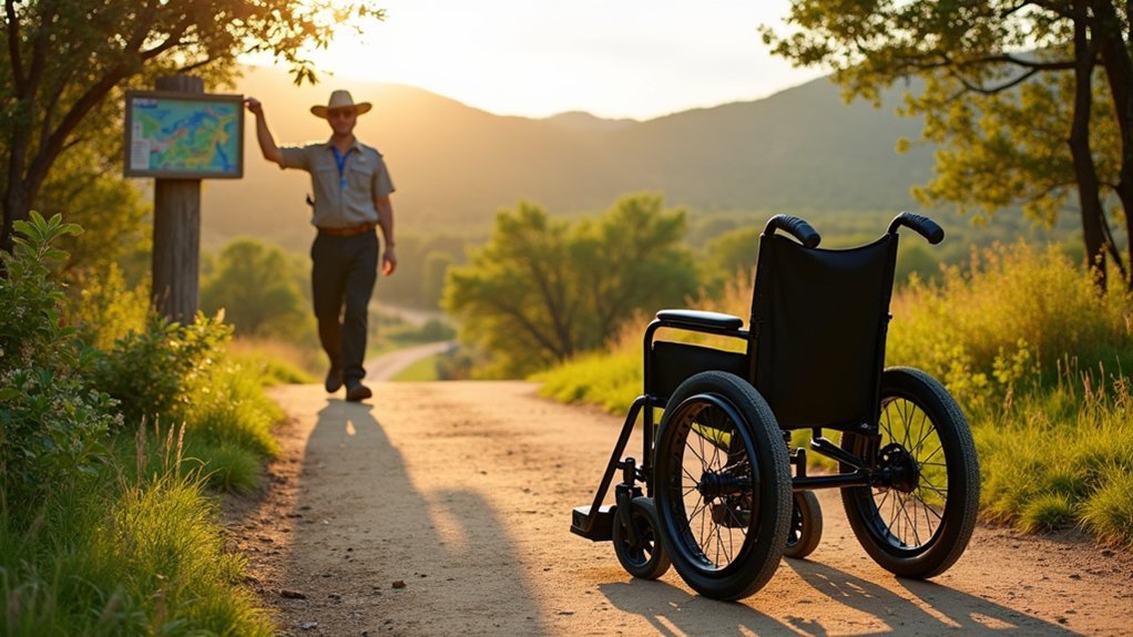 accessible trail wheelchair rentals