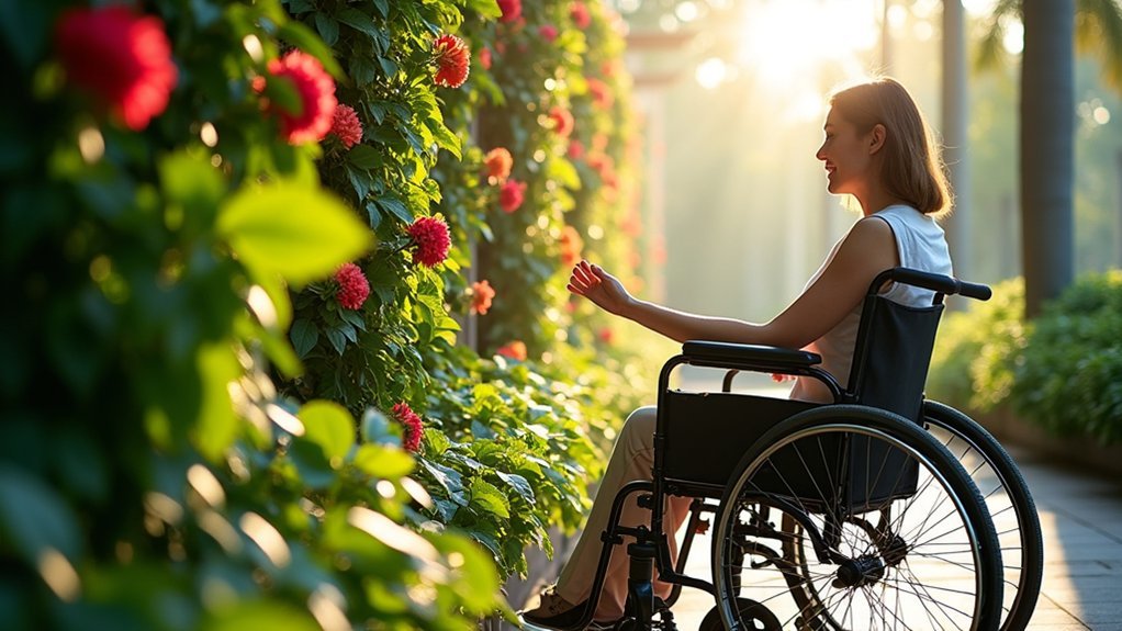 accessible vertical garden design