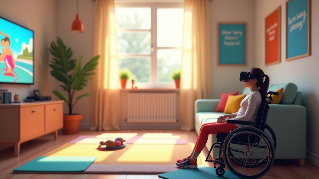 accessible vr fitness setup