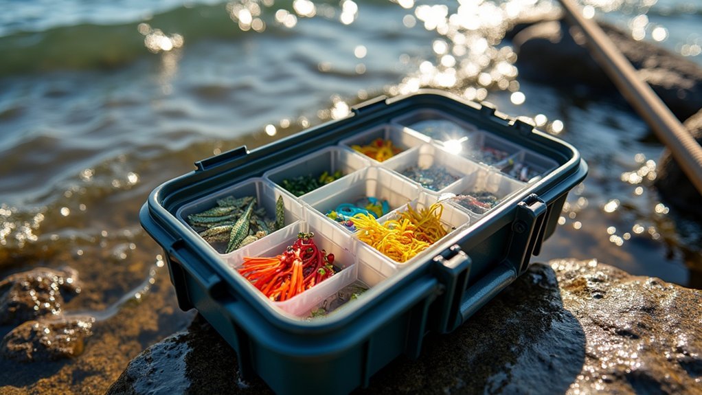 accessible waterproof tackle storage
