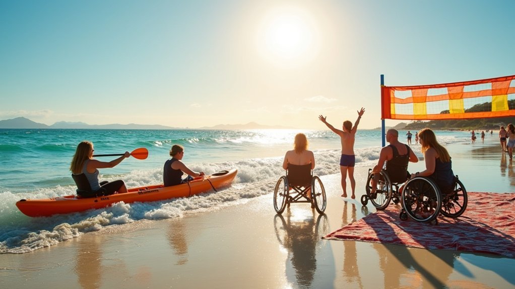 adaptive beach sports accessibility