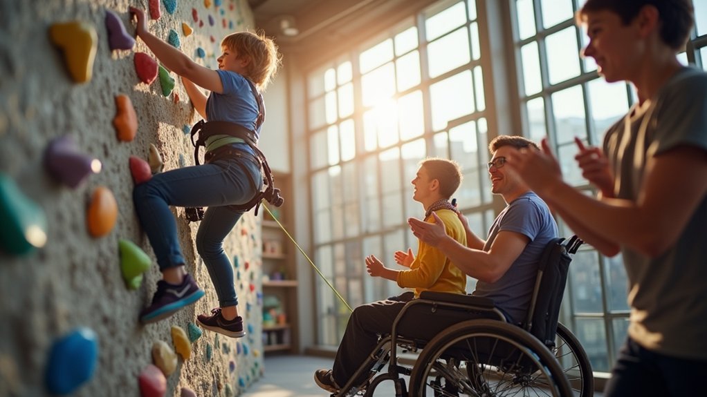 adaptive climbing community support