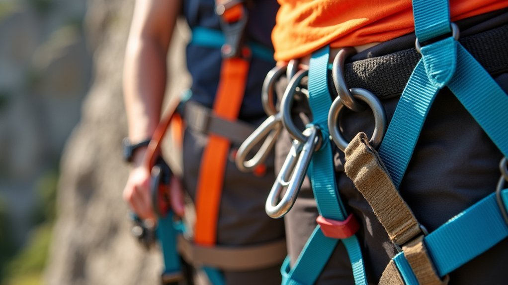adaptive climbing harness systems