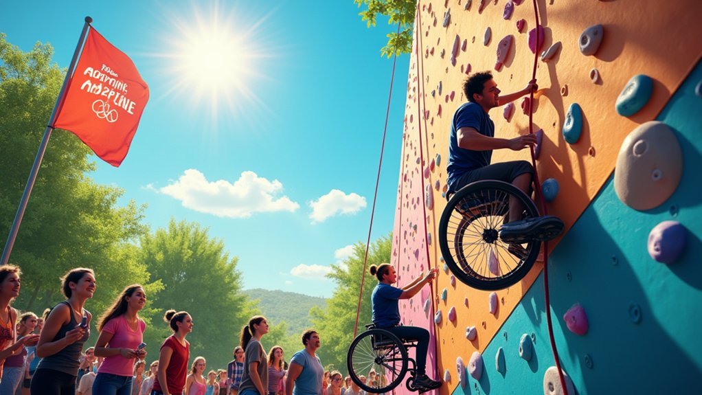 adaptive climbing program outreach