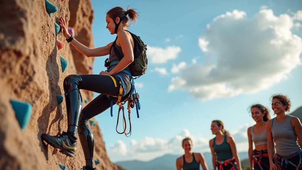 adaptive climbing prosthetics innovation