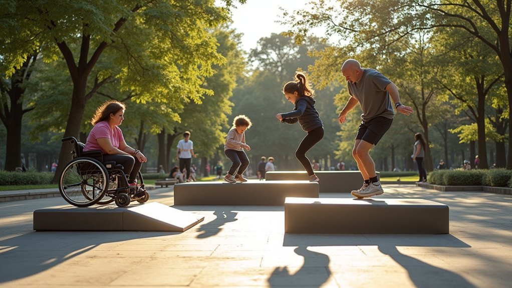 adaptive parkour for everyone