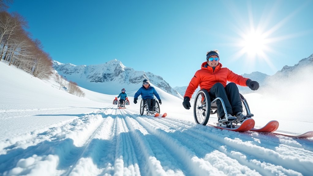 Outriggers: Skiing Freedom for Wheelchair Athletes