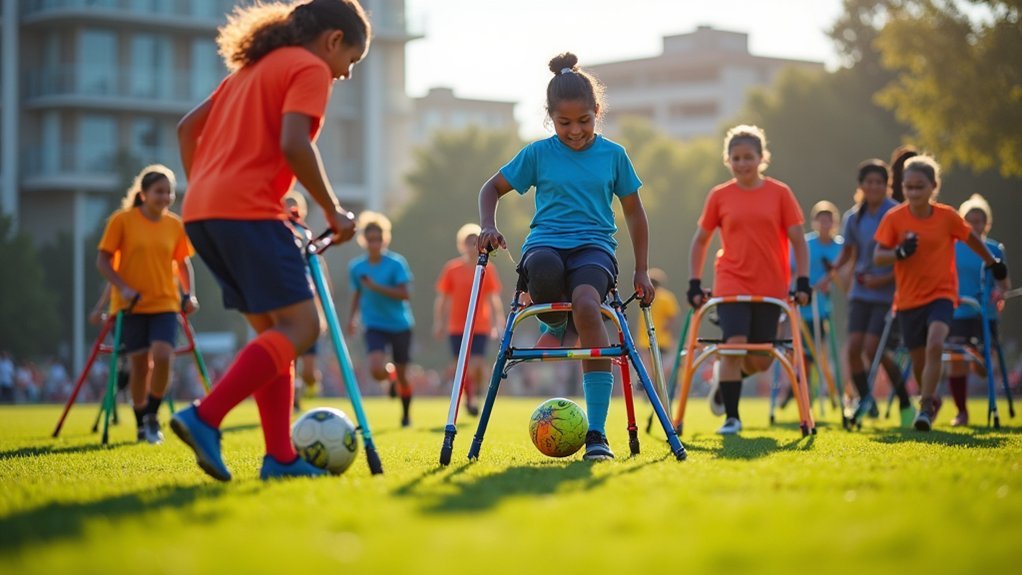adaptive soccer for mobility