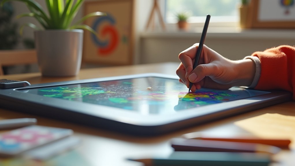 adaptive touch sensitivity tablets
