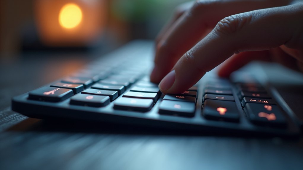 adjustable keystroke pressure sensitivity