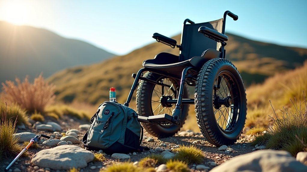 all terrain wheelchair tire upgrades