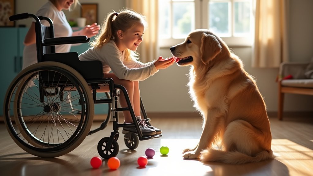 animal assisted motor skill recovery