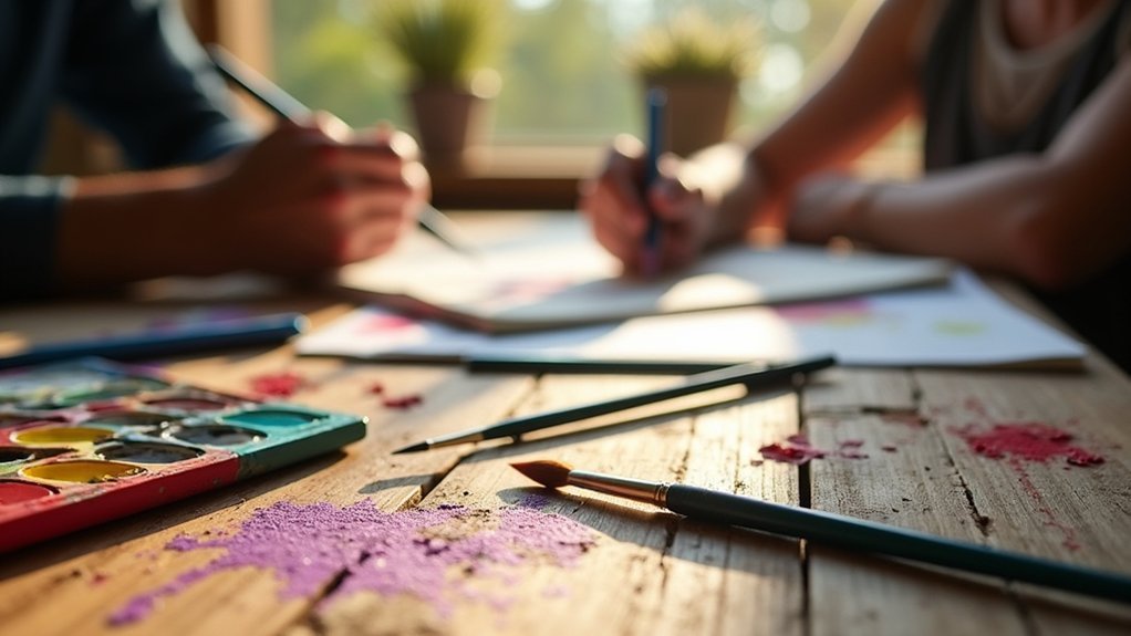 art therapy enhances well being