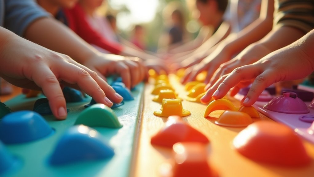 autism friendly tactile panels guide