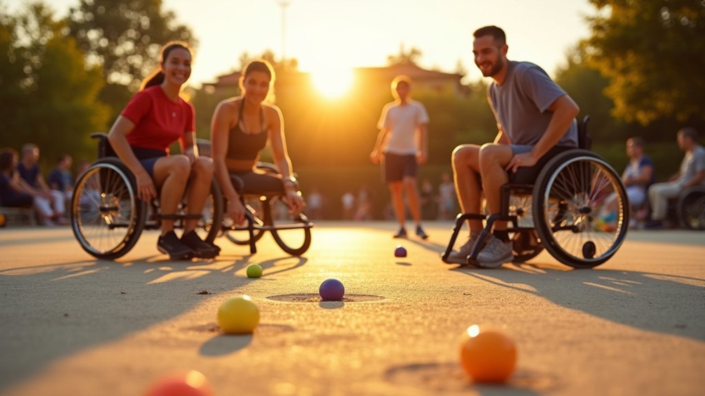 boccia accessible wheelchair sport