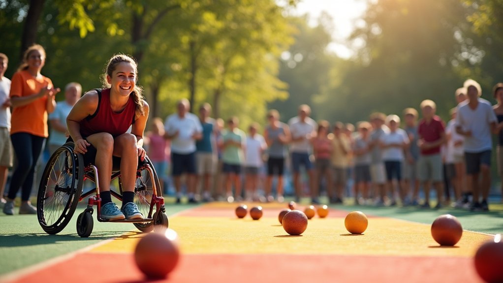 boccia enhances mobility and coordination
