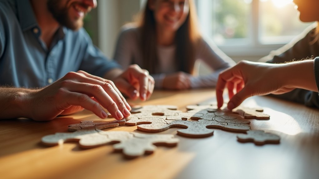 building connections through puzzles