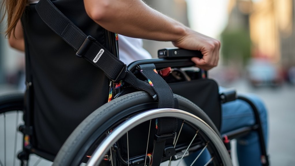 camera mounting for wheelchairs